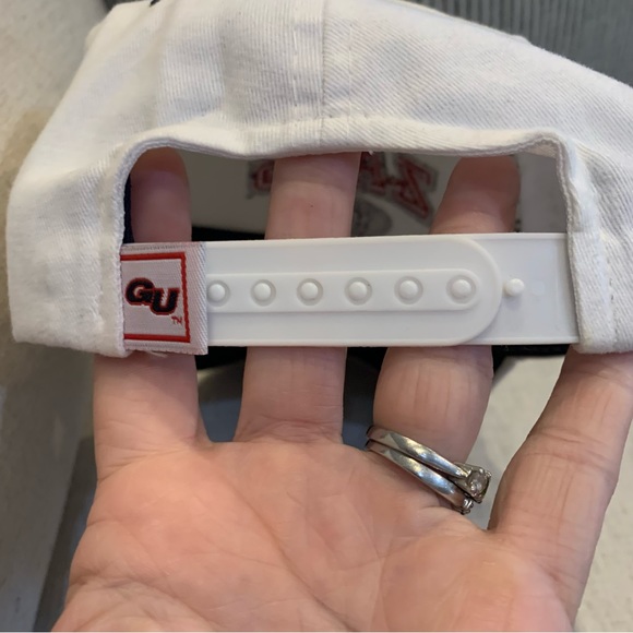 Zephyr Lids Zags Gonzaga University Bulldogs White Snapback Collegiate Cap Hat - Picture 5 of 7